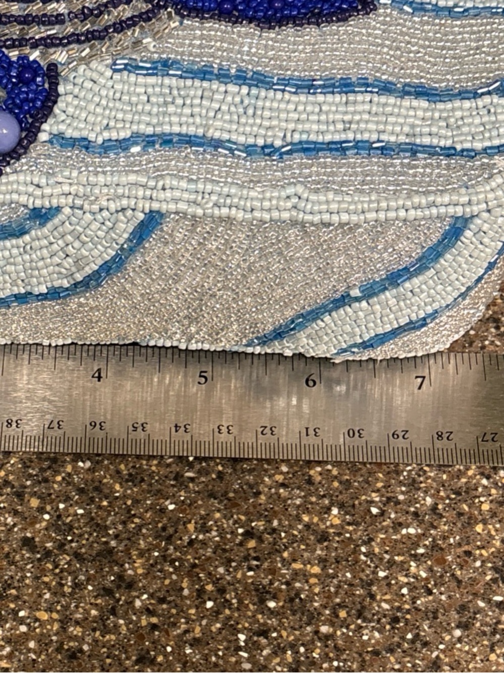 NEW RELEASE Blue Whale Beaded Shoulder Bag India Viral Beaded Bag Charm NWT - Picture 15 of 16